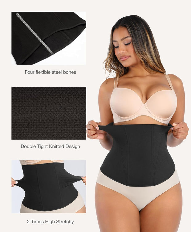 Lover-Beauty Waist Trainer for Women Corset Shapewear Tummy Control Waist Cincher Postpartum Girdle Body Shaper