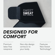 Sports Research® Sweet Sweat Waist Trimmer - Premium Sweat Enhancing Fitness Belt for Women & Men - 5 Adjustable Sizes