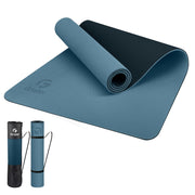 Yoga Mat Non Slip, Eco Friendly Fitness Exercise Mat with Carrying Strap,Pro Yoga Mats for Women,Workout Mats for Home, Pilates and Floor Exercises