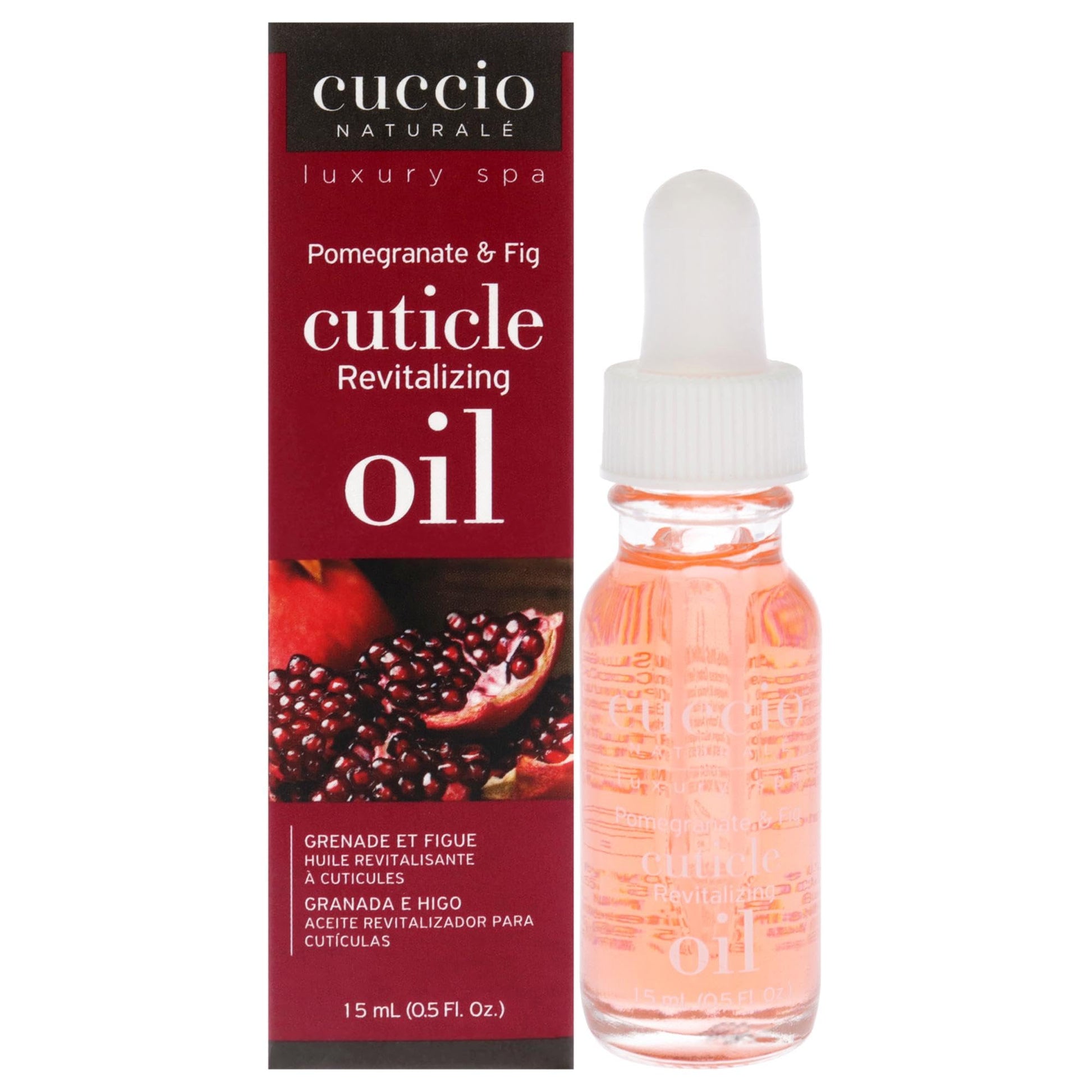 Cuccio Naturale Revitalizing- Hydrating Oil For Repaired Cuticles Overnight - Remedy For Damaged Skin And Thin Nails - Paraben /Cruelty-Free Formula - Milk And Honey - 2.5 Oz
