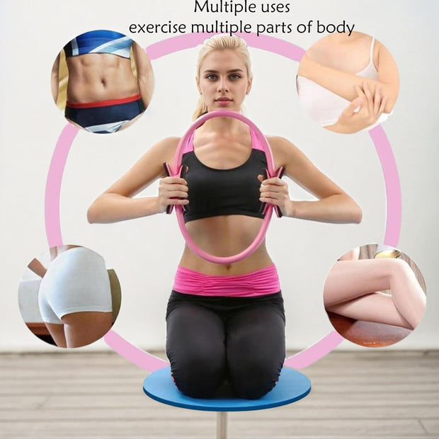 Pilates Essentials Kit for Women,Better Me Pilates Kit,Pilates Rings Booty Bands Yoga Ball,Yoga Sets for Women - Complete Set of 11 Accessories,Pilates Equipment for Home Workouts