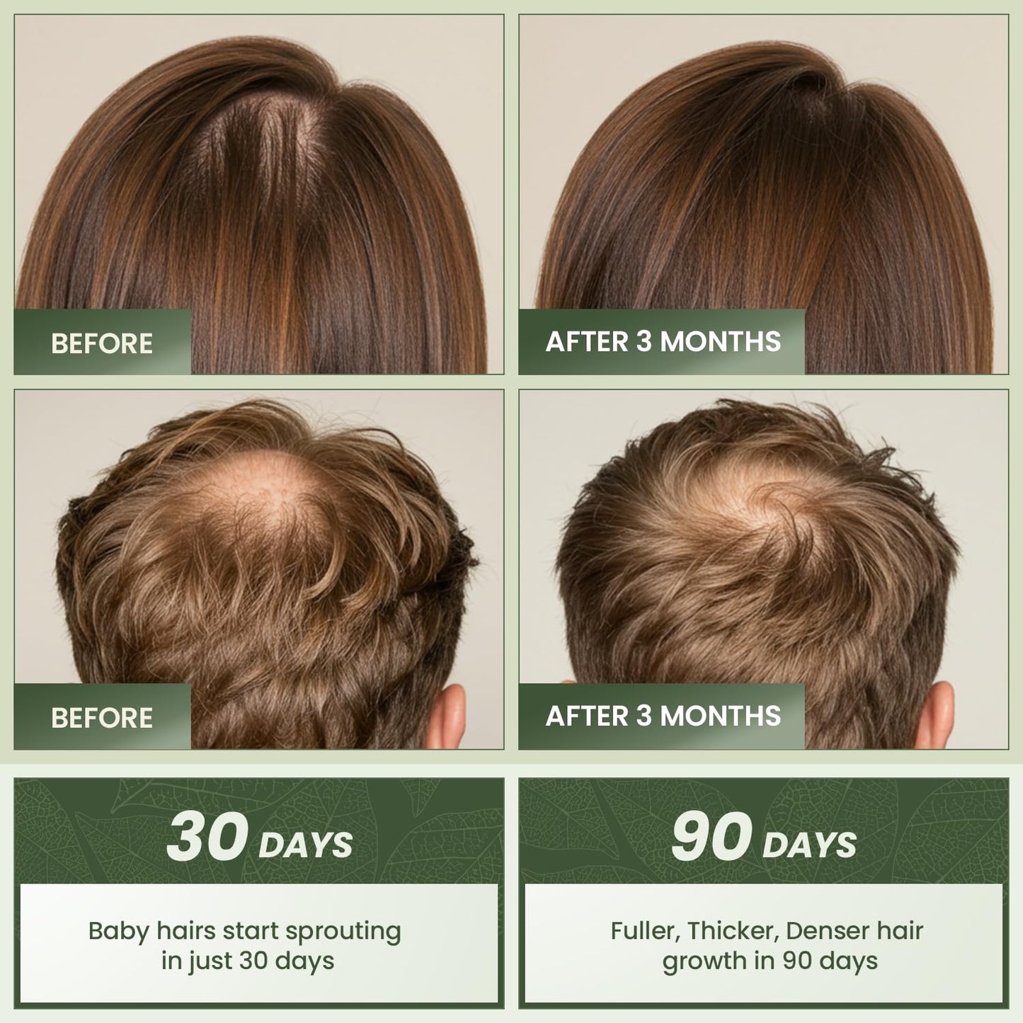 Essynaturals Hair Growth Oil with Biotin - Caffeine and Castor Oil for Fuller, Thicker, Longer Hair
