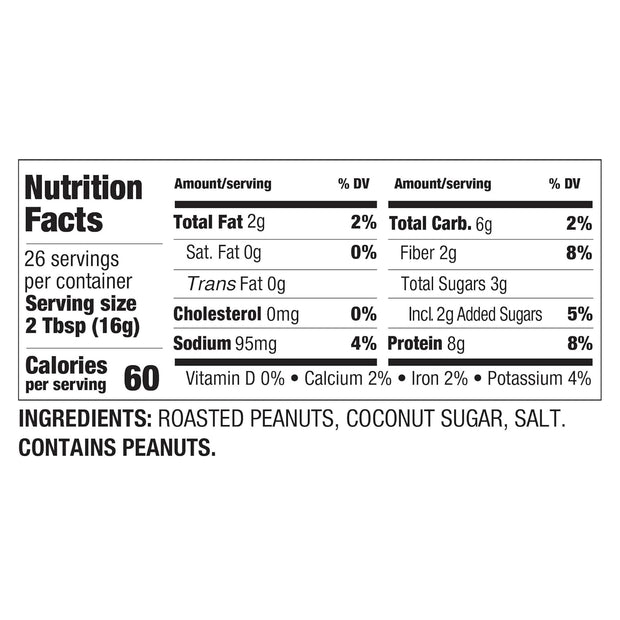 PBfit 15 Ounce Classic Peanut Butter Powder, Powdered Peanut Butter Spread From Real Roasted Peanuts, 8g of Protein 8% DV, Gluten-Free, 60 calories, 87% less fat (Pack of 1)