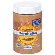 MaraNatha Natural Creamy Raw Almond Butter, 16 Ounce Jar