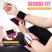 Wrist Weights for Women At Home Ankle Weights Set of 2 (1 lb /2 Lbs Each) Adjustable Weighted Wristbands Arm Leg Weights for Women Men Suitable for Walking Swimming Running Pilates Yoga Gym