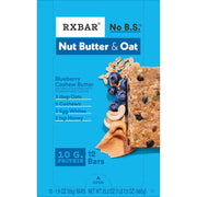 RXBAR Nut Butter and Oat Protein Bars, Protein Snacks, Snack Bars, Blueberry Cashew Butter, 23.2oz Box (12 Count)