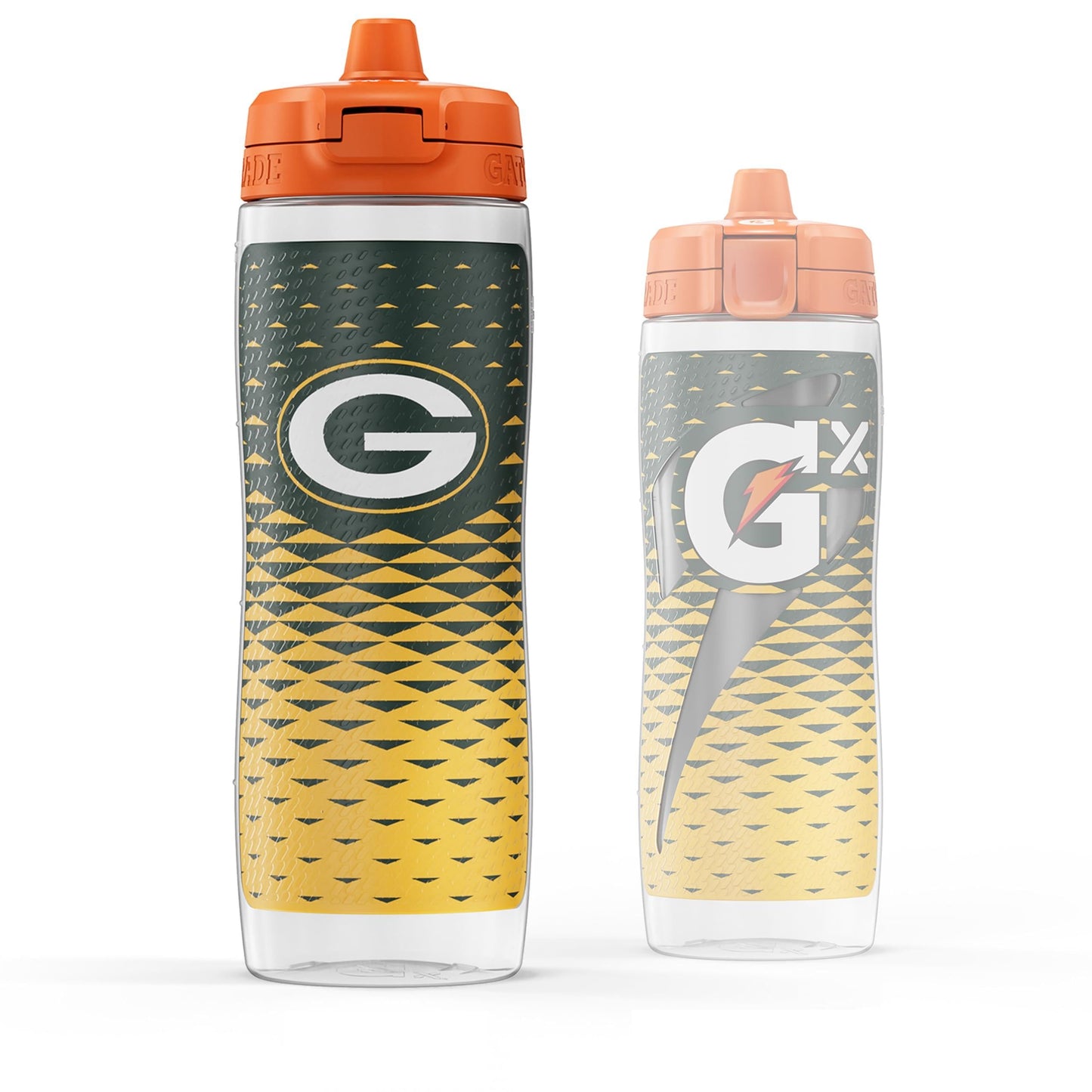 Gatorade Gx NFL Non-Slip Squeeze Bottles, 30 fl oz, Gx Hydration System