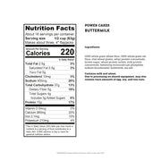 Kodiak Grizzly Size Power Cakes Mix, Buttermilk, High Protein,100% Whole Grains (Pack of 6 Bags)