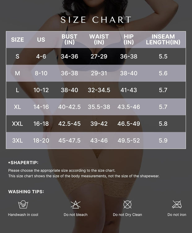 SHAPELLX Fajas Colombianas Shapewear for Women Tummy Control Post Partum Faja Body Shaper Butt Lifting with Zipper Crotch