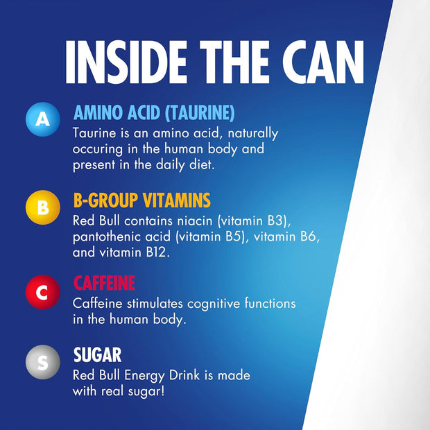 Red Bull Summer Edition Energy Drink, White Peach, 12 fl. oz., Case of 24 cans, with 114mg Caffeine, Taurine & B Vitamins