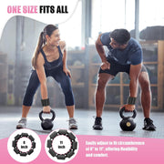 Pilates Wrist Ankle Weights for Women, Wearable Strong Arm & Leg Weights Set of 2(1 lb/2.2 lbs Each), Adjustable Ankle Weights for Walking, Yoga, Dance, Barre, Gym