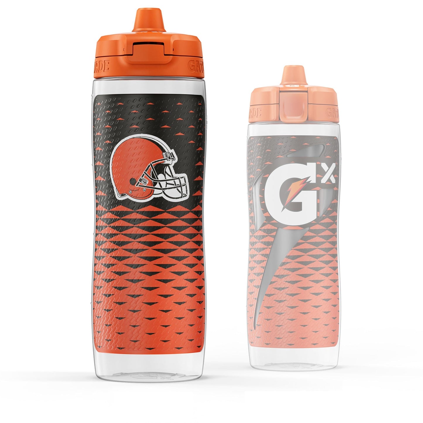 Gatorade Gx NFL Non-Slip Squeeze Bottles, 30 fl oz, Gx Hydration System