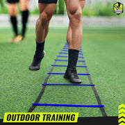 Teenitor Agility Ladder Speed Ladder Training Ladder for Soccer, Speed, Football Fitness Feet Training Carry Bag Agility Training Equipment 13 rungs, 23 feet