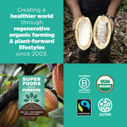 Navitas Organics Cacao Powder - Cocoa Powder Substitute 1:1, For Hot Chocolate, Baking & More - Regenerative Organic Certified, Non GMO, Fairtrade, Gluten Free, Non-alkalized (8oz. Bag, 38 Servings)