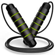Jump Rope, Tangle-Free Rapid Speed Jumping Rope Cable with Ball Bearings for Women, Men, and Kids, Adjustable Steel Jump Rope Workout with Foam Handles for Fitness, Home Exercise & Slim Body