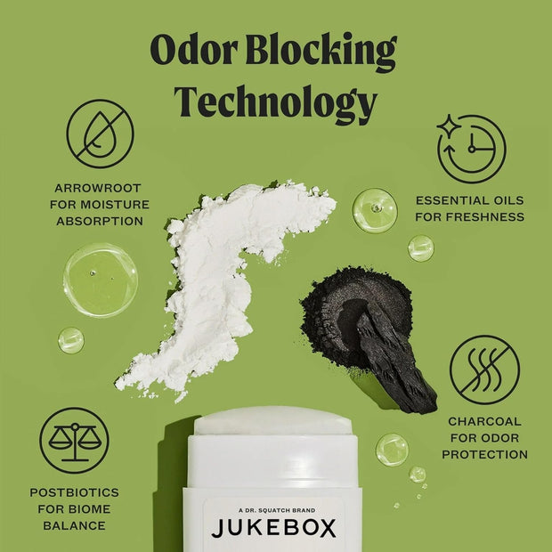 Jukebox Natural Deodorant and Soap Pack for Women–Coconut Dreamin'–Toasted Coconut, Sweet Spice, Citrus- 5 Pack