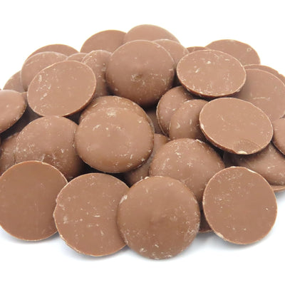 MERCKENS Coating Wafers, Milk Melting Chocolate, Cocoa Lite, 10 Pounds