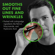 Tiege Hanley Retinol Stick for Men - Anti-Aging Retinol Stick with Hyaluronic Acid & Niacinamide for Fine Lines, Dark Circles, & Wrinkles - Firms Skin & Improves Collagen Production