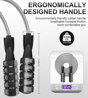 Jump Rope for Women Men, Fitness Jumprope for Women Workout, Adjustable Adult Exercise Skipping Rope