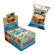 Prime Bites Protein Brownie from Alpha Prime Supplements | High Protein, Collagen Fortified Low Sugar Treat | Delicious Snack | 12 Bars per Box (Variety Pack)