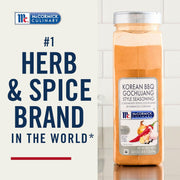 McCormick Culinary Seasoning, Korean BBQ Gochujang Style, No MSG Added, Gluten Free, For Culinary & Professional Kitchens, 24.5 oz