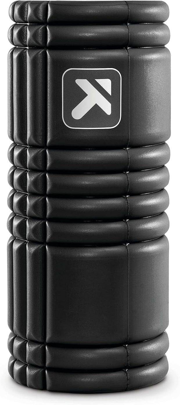 TriggerPoint Grid 1.0 Foam Roller - 13" Multi-Density Massage Roller for Deep Tissue & Muscle Recovery - Relieves Tight, Sore Muscles & Kinks, Improves Mobility & Circulation - Targets Key Body Parts