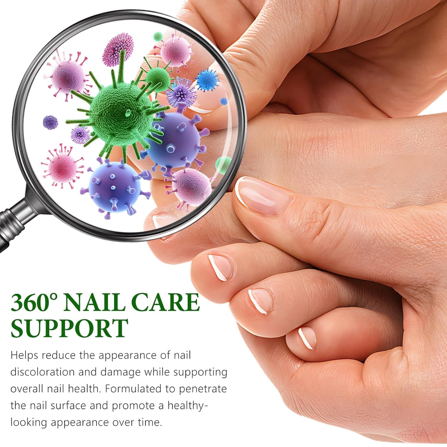 7 Days Nail Fungus Treatment, Fungi Nail Liquid Maximum Strength, Ginger Cuticle Care Oil for Strengthen & Promote Nail Growth (2PCS)
