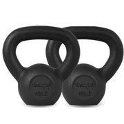 Yes4All 5-80 lbs Cast Iron Kettlebell for Dumbbell Weights Exercises, Gym, Full Body Home Workout Equipment, Push up, Grip and Strength Training