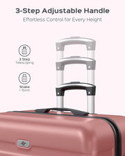 Suitour Luggage Sets 2 piece, Lightweigh Luggage Set with Spinner Wheels, 19/27 inch Travel Suitcase Set