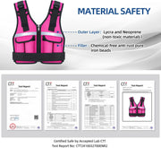 Sportneer Adjustable Weighted Vest Weights: 2-18 lbs/2-40 lbs Washable Weight Vest 16 In 1 Fast Adjust Rucking Vest for Women and Men Home Gym Workout Fitness Strength Training Vests