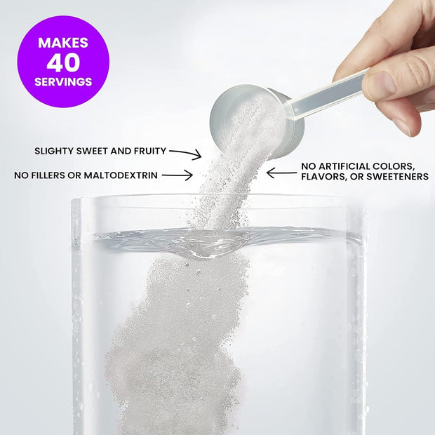 Vitalyte Electrolyte Powder Drink Mix, Isotonic Electrolyte Hydration Mix, Gluten Free Post Workout Powder Mix, Pack of 1, 35 oz., Cranberry Frost Flavor