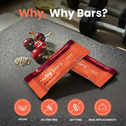 Superfood Protein Bar, Cherry Chia, 2.04 Ounce Bars (Pack of 12 Protein Bars) - Protein Bar Superfood, Gluten Free, Non GMO, Organic, Vegan, Simple Ingredients
