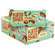KETO BARS : The Original High Fat, Low Carb, Ketogenic Bar. Gluten Free, Homemade with simple ingredients. [Mint Chocolate, 10 Pack]