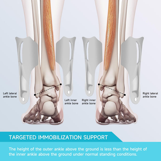 Left Ankle Brace for Women & Men - Ankle Support Sprained Ankle Brace for Achilles,Tendon,Sprain,Injury Recovery,Ankle Support Brace for Running, Basketball, Football (Grey,S,Left)