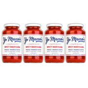 Yo Mama's Foods Keto Marinara Pasta Sauce - (3) 12.5 Ounce Jars - No Sugar Added, Low Carb, Low Sodium, Gluten Free, Paleo Friendly, and Made with Fresh, Non-GMO Tomatoes
