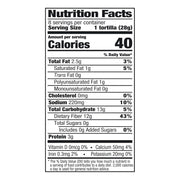 Mission Carb Balance Whole Wheat Flour Tortillas, Fajita Size, 8 Count