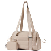 Small Gym Bag for Women 2 Set Mini Gym Duffle Bag with Wet Compartment and Coin Wallet, Gym Tote Bag for Workout/Sport/Travel