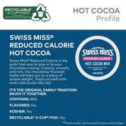 Swiss Miss Milk Chocolate Hot Cocoa, Single-Serve Keurig K-Cup Pods, Hot Chocolate, 44 Count
