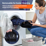 Sportneer Adjustable Weighted Vest Weights: 2-18 lbs/2-40 lbs Washable Weight Vest 16 In 1 Fast Adjust Rucking Vest for Women and Men Home Gym Workout Fitness Strength Training Vests