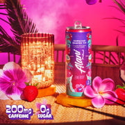 New Alani Energy Drinks Witches Brew, Dream Float, Hawaian Shaved Ice Variety Pack, Sugar-Free, Low-Calorie, 200mg Caffeine, Energy Boost Drink 12 fl oz (Pack of 6)