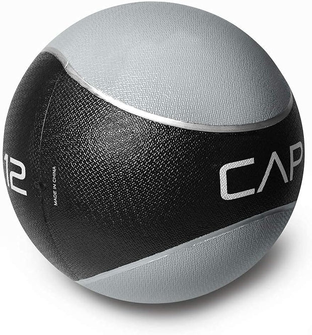 WF Athletic Supply Medicine & Exercise Ball - Durable Rubber & Consistent Weight Distribution; Comfort Textured Grip for Strength, Balance & Core Training, Multiple Choices Available