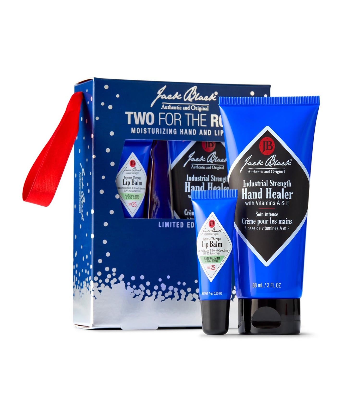 Jack Black Industrial Strength Hand Healer for Men & Women – Hand Cream for Dry Hands, Vitamins A & E, Lightweight Moisturizer