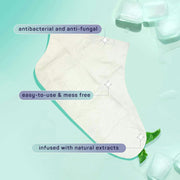 Spa Life Men's Cooling Mint Foot Repair Balm and Moisturizing Socks Set - Revitalizing Hydrating Foot Mask for Soothing Tired, Achy Feet and Softening Dry, Cracked Skin One Size Fits Most- 6 Pairs