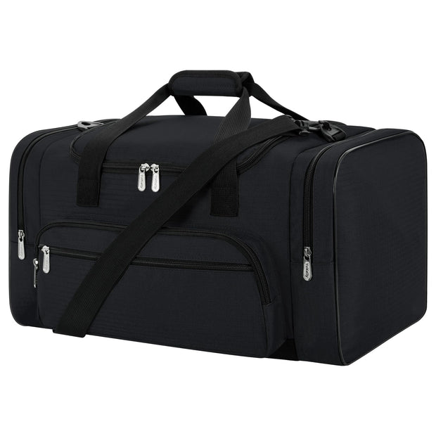 Sports Duffel Bag 20 inch for Travel Gym - Black