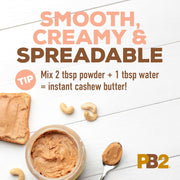 PB2 Powdered Cashew Butter - Cashew Powder with No Added Sugar or Salt [1lb Jar]