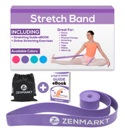 Zenmarkt Ballet Stretch Bands for Flexibility and Strength - Stretch Bands Ideal to Have as Dance Equipment in Every Competition - Suitable for Gymnastics, Cheerleading, and Pilates Training
