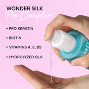 MAREE Hair Oil for Frizzy Hair with Keratin, Biotin & Vitamins - Hair Serum for Frizzy and Damaged Hair - Frizz Control Hair Care Products for Women - Aceites Para el Cabello - Keratin Hair Treatment