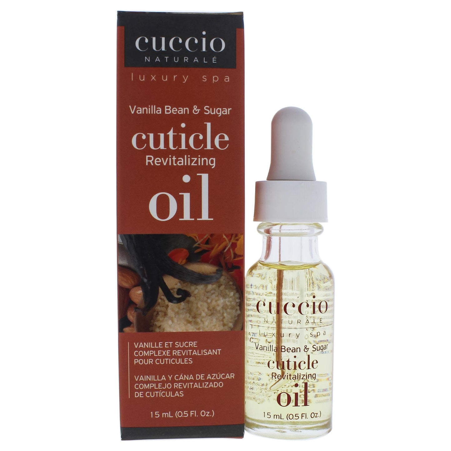 Cuccio Naturale Revitalizing- Hydrating Oil For Repaired Cuticles Overnight - Remedy For Damaged Skin And Thin Nails - Paraben /Cruelty-Free Formula - Milk And Honey - 2.5 Oz
