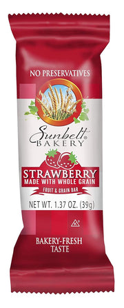 Sunbelt Bakery's Strawberry Fruit & Grain Bars, 1.4 oz Bars, 96 Count