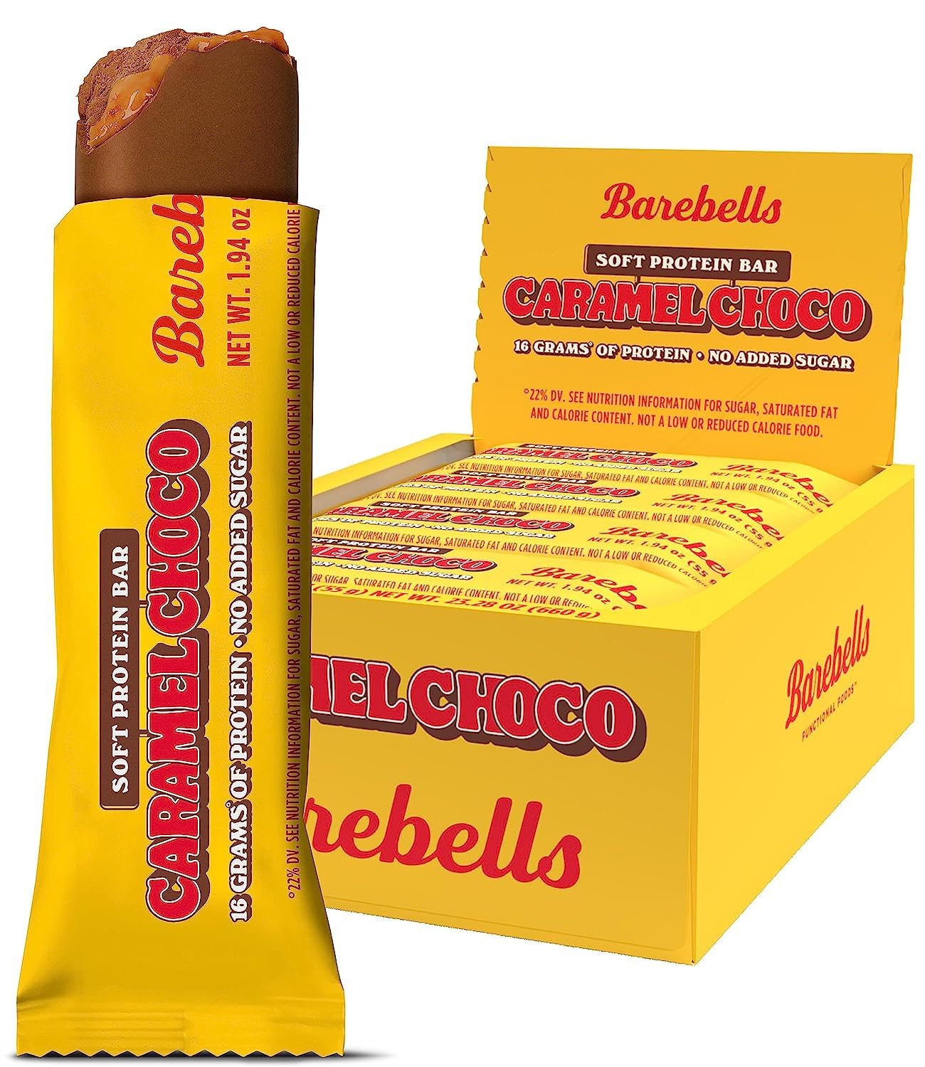 Barebells Protein Bars Variety Pack - 12 Count, 1.9oz Bars - Protein Snacks with 20g of High Protein - Chocolate Protein Bar with 1g of Total Sugars - Perfect on The Go Protein Snack & Breakfast Bars